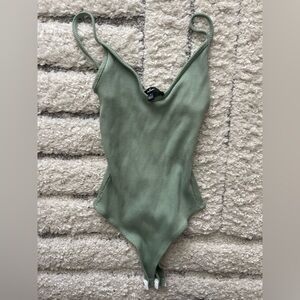 Lulus Green Bodysuit